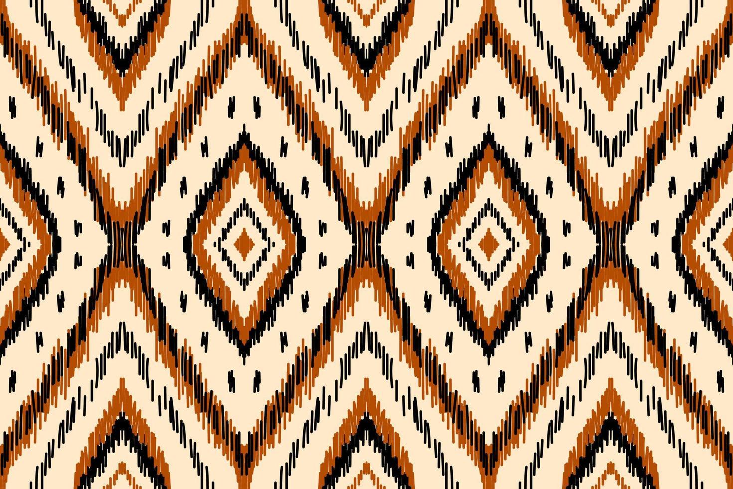 tessuto ikat modello arte. geometrico etnico senza soluzione di continuità modello tradizionale. americano, messicano stile. vettore