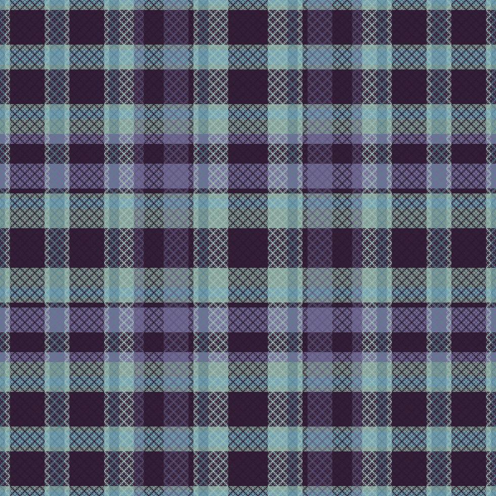 tartan plaid con notte colore modello. vettore