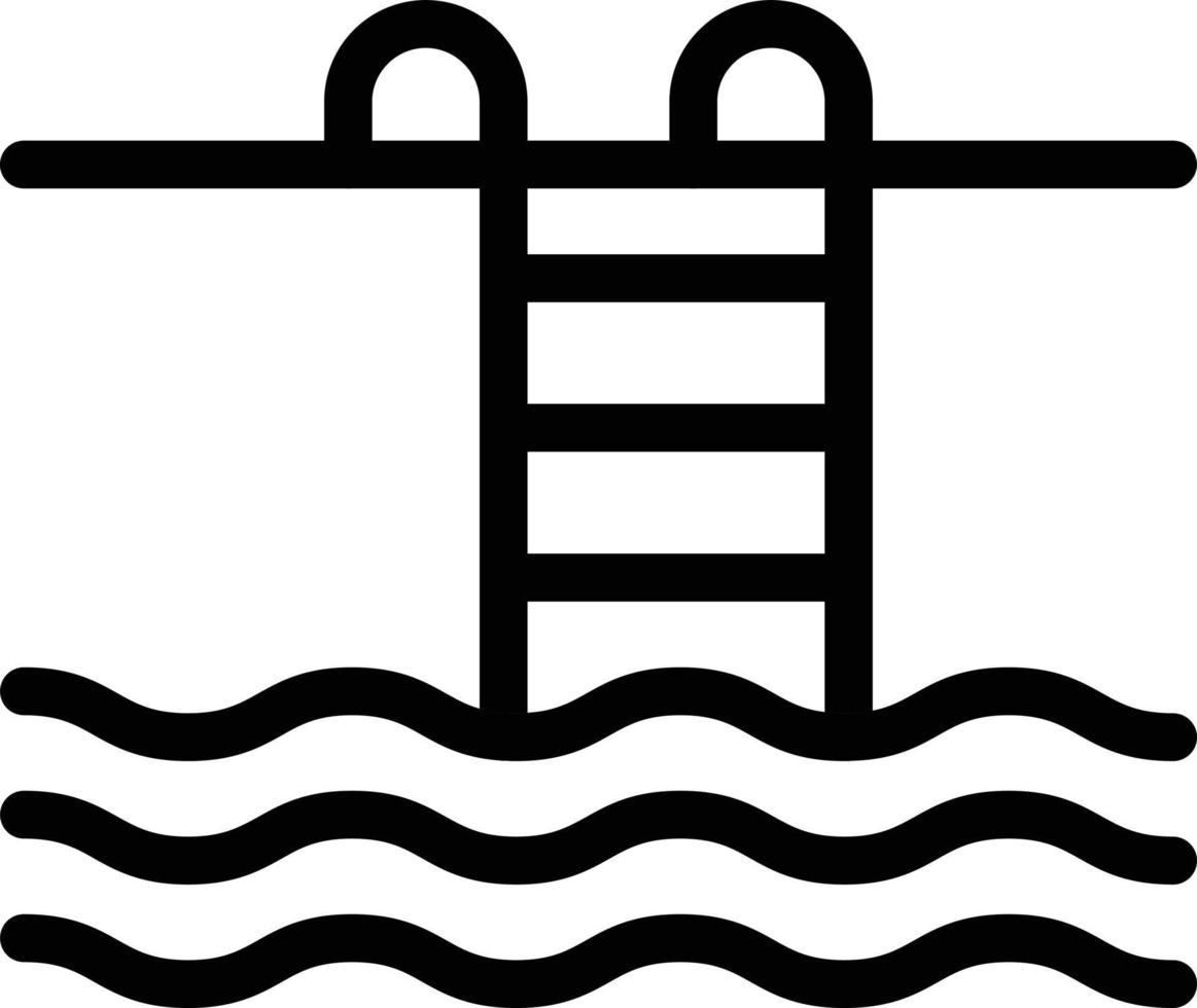 nuoto piscina vettore illustrazione su un' sfondo.premio qualità simboli.vettore icone per concetto e grafico design.