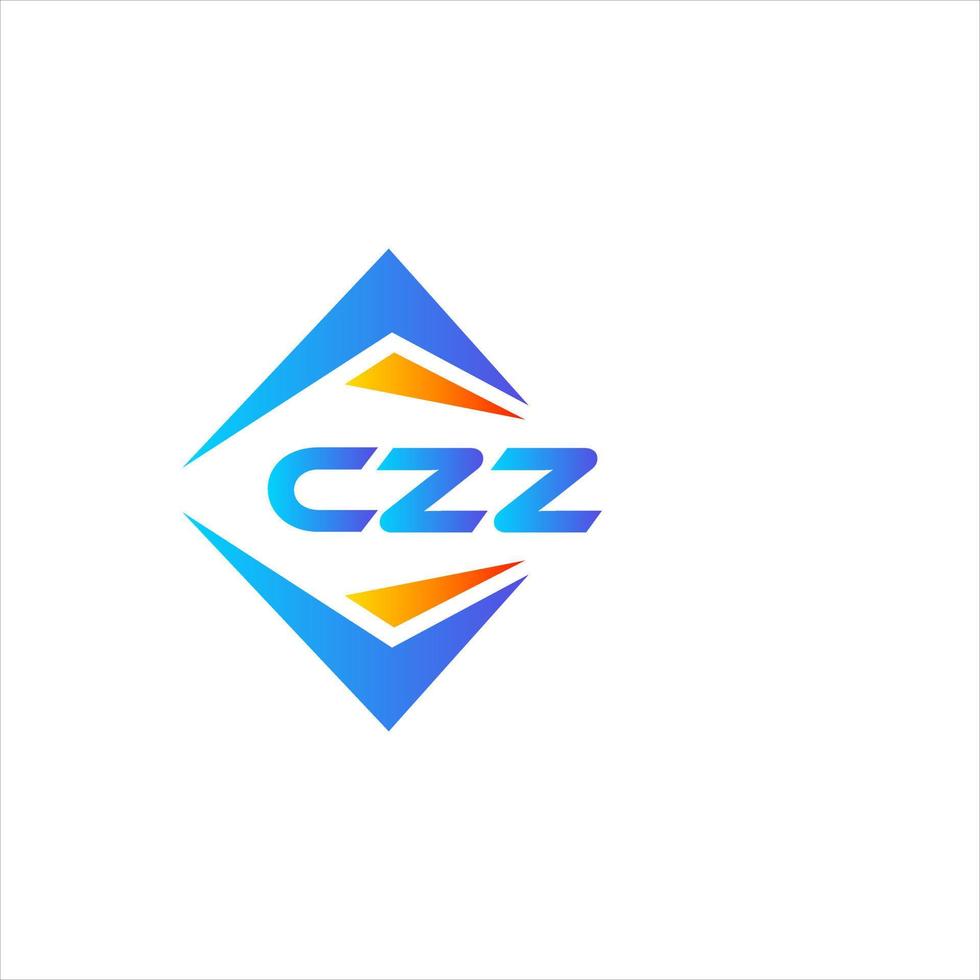 czz astratto tecnologia logo design su bianca sfondo. czz creativo iniziali lettera logo concetto. vettore