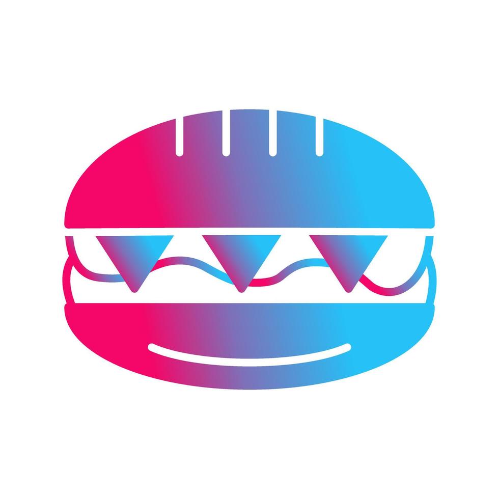 Sandwich vettore icona