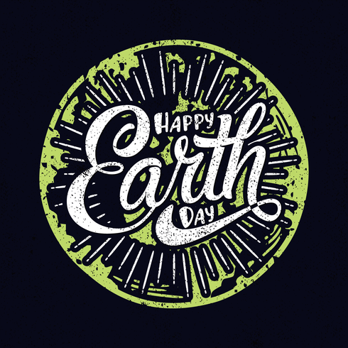 Illustrazione di Earth Day vettore