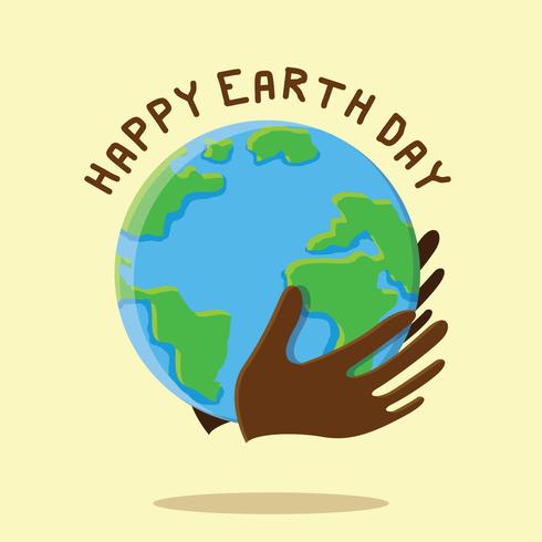 Illustrazione di Earth Day vettore