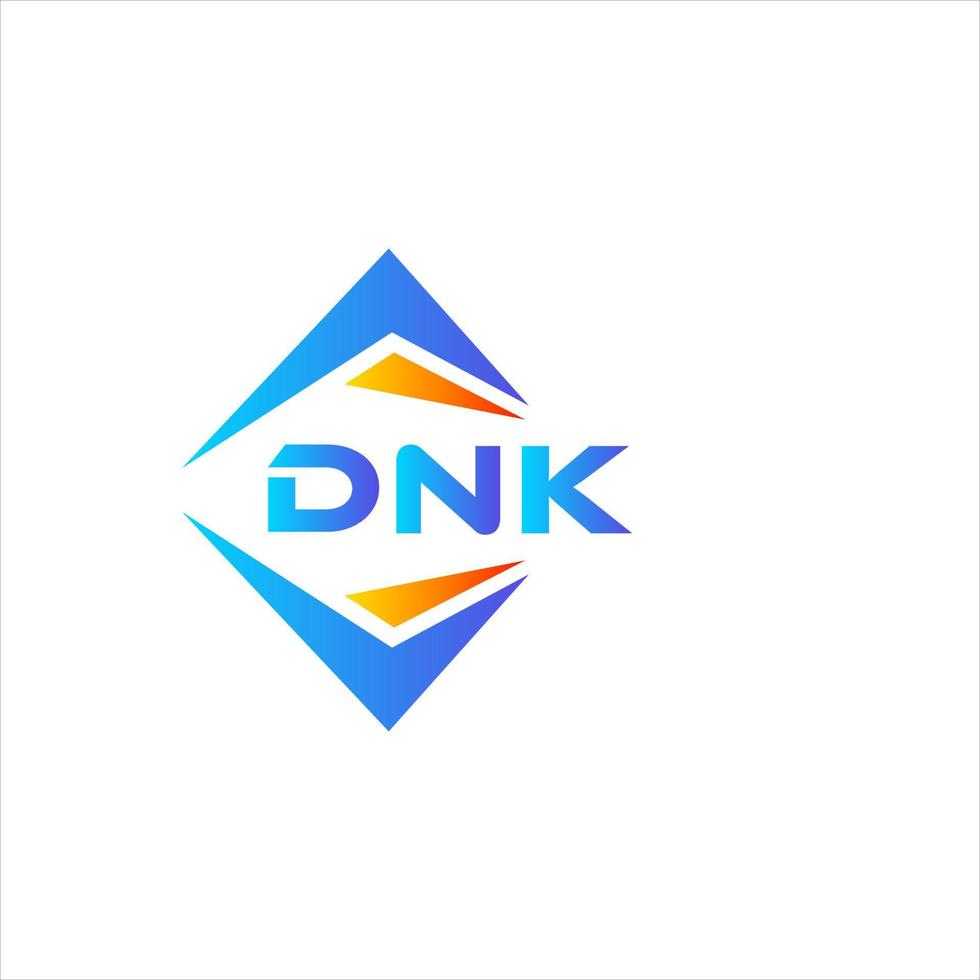 dnk astratto tecnologia logo design su bianca sfondo. dnk creativo iniziali lettera logo concetto. vettore