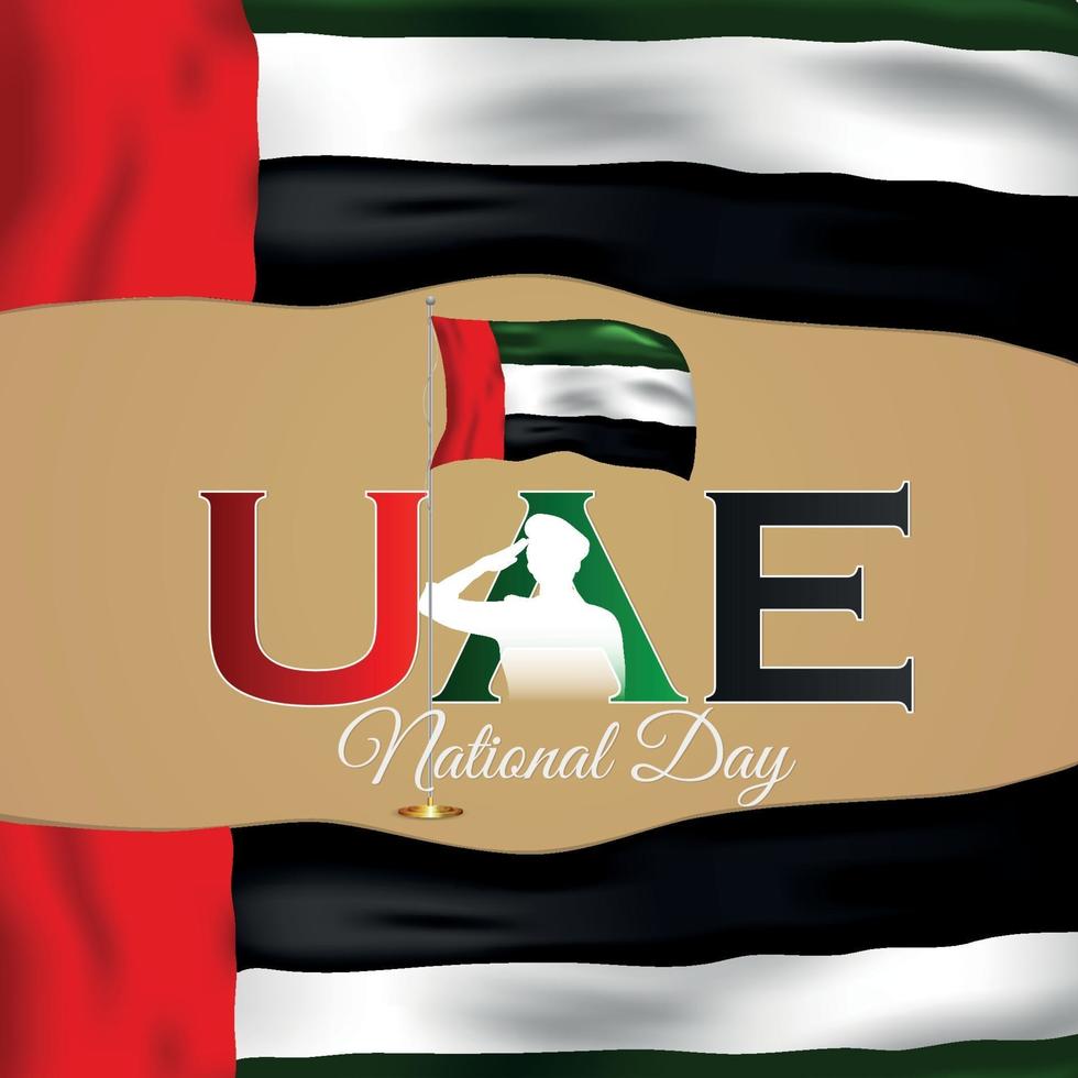 festa nazionale degli Emirati Arabi Uniti vettore