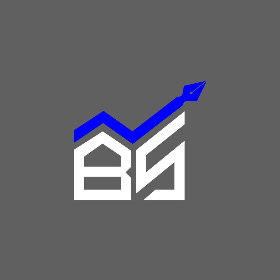 bs lettera logo creativo design con vettore grafico, bs semplice e moderno logo.