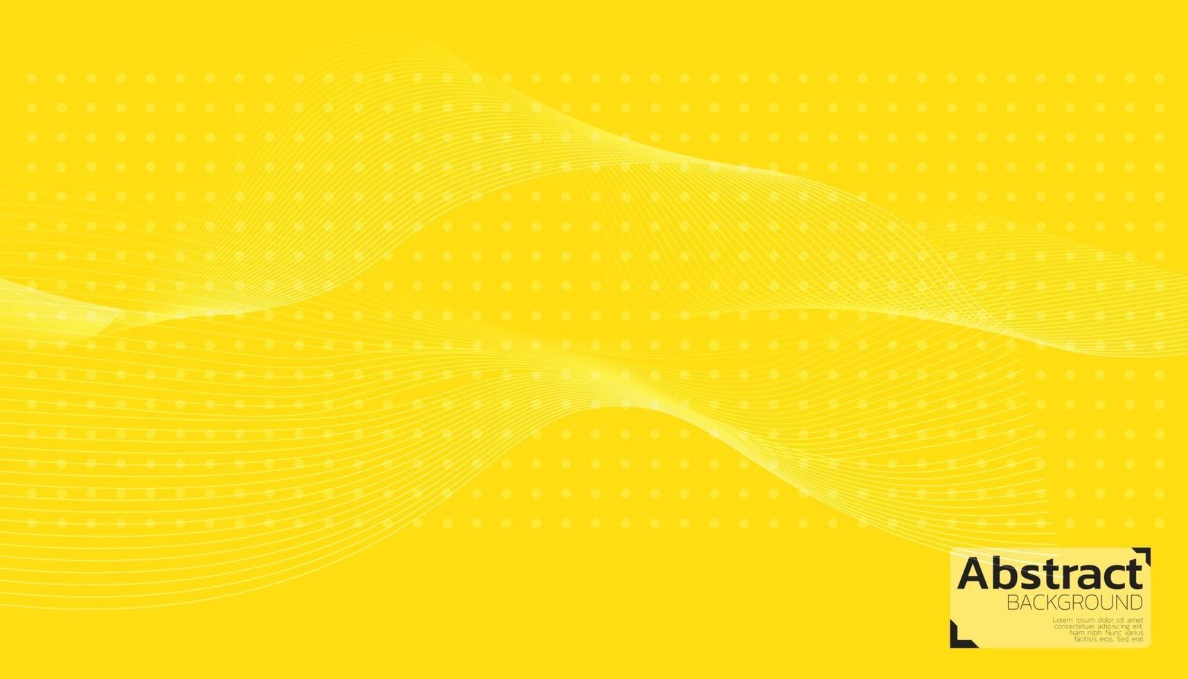 sfondo astratto giallo con texture 3d può essere utilizzato in poster, banner, flyer e sito Web. vettore
