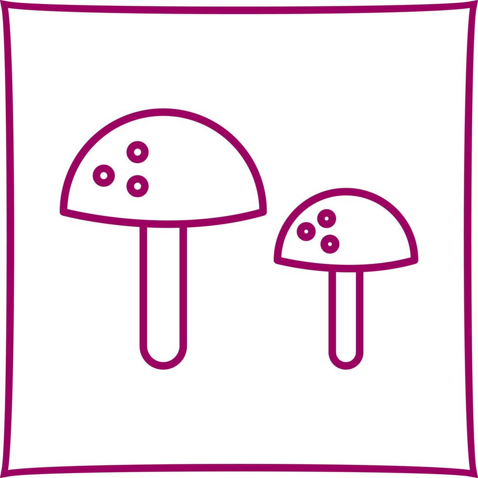 funghi vettore icona