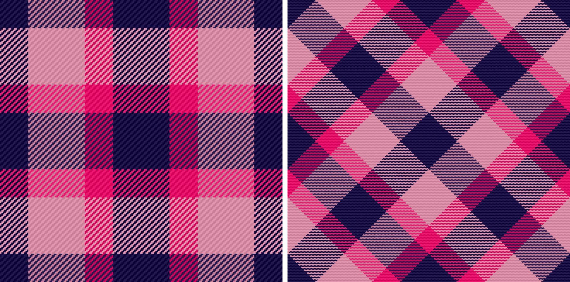 tessile tessuto vettore. sfondo plaid dai un'occhiata. senza soluzione di continuità tartan modello struttura. vettore