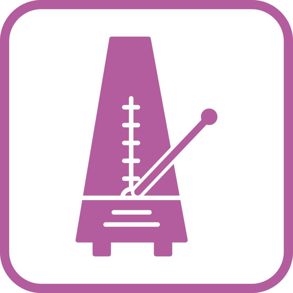 metronomo vettore icona