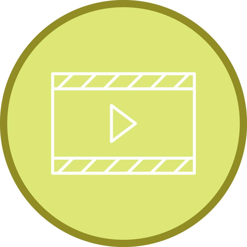 unico video e animazione vettore icona
