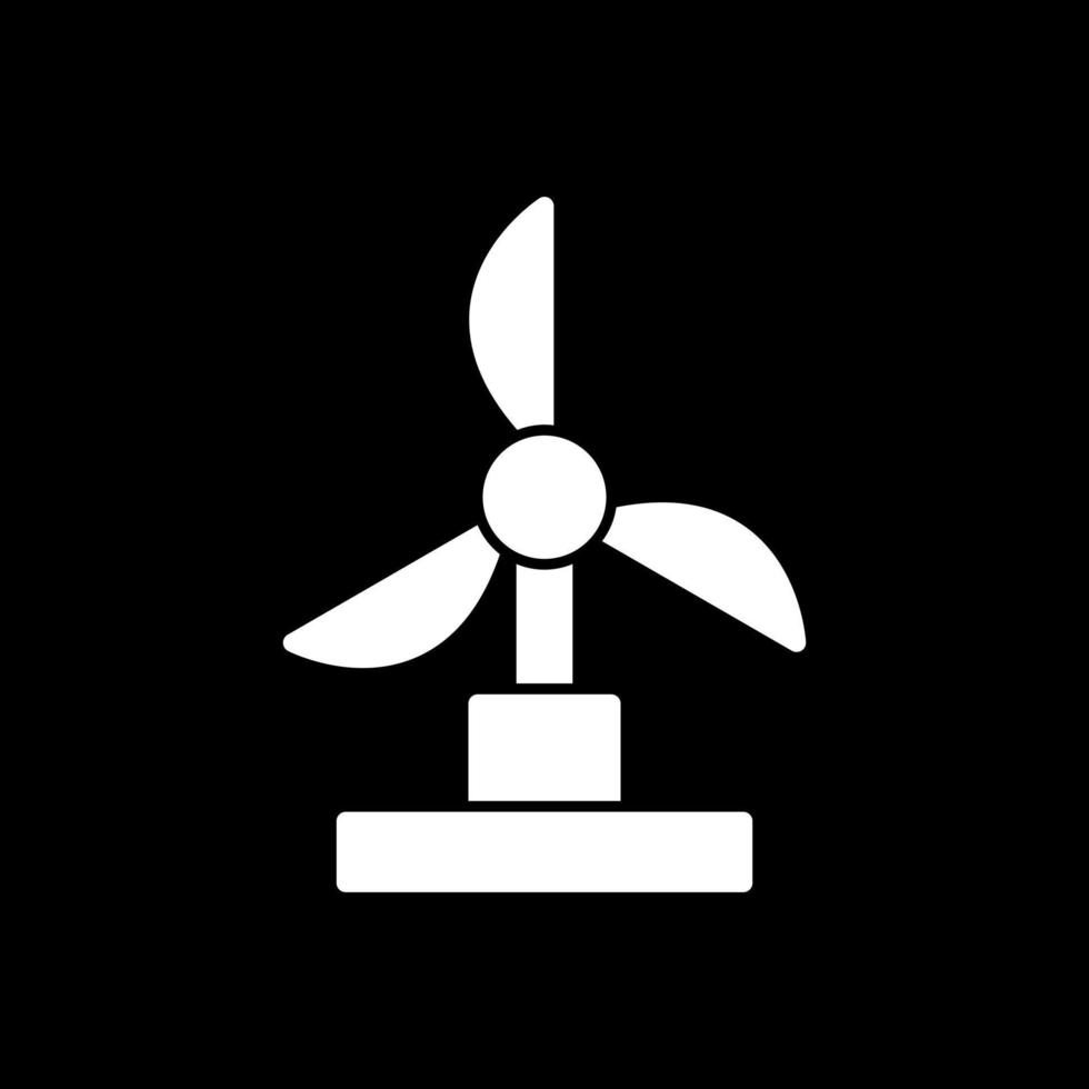 mulino a vento vettore icona design