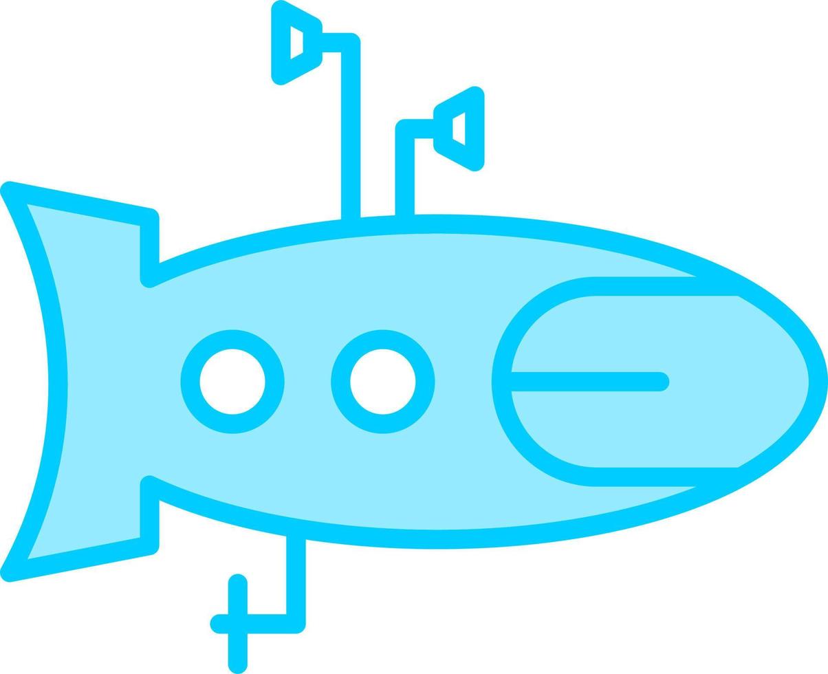 icona di vettore sottomarino