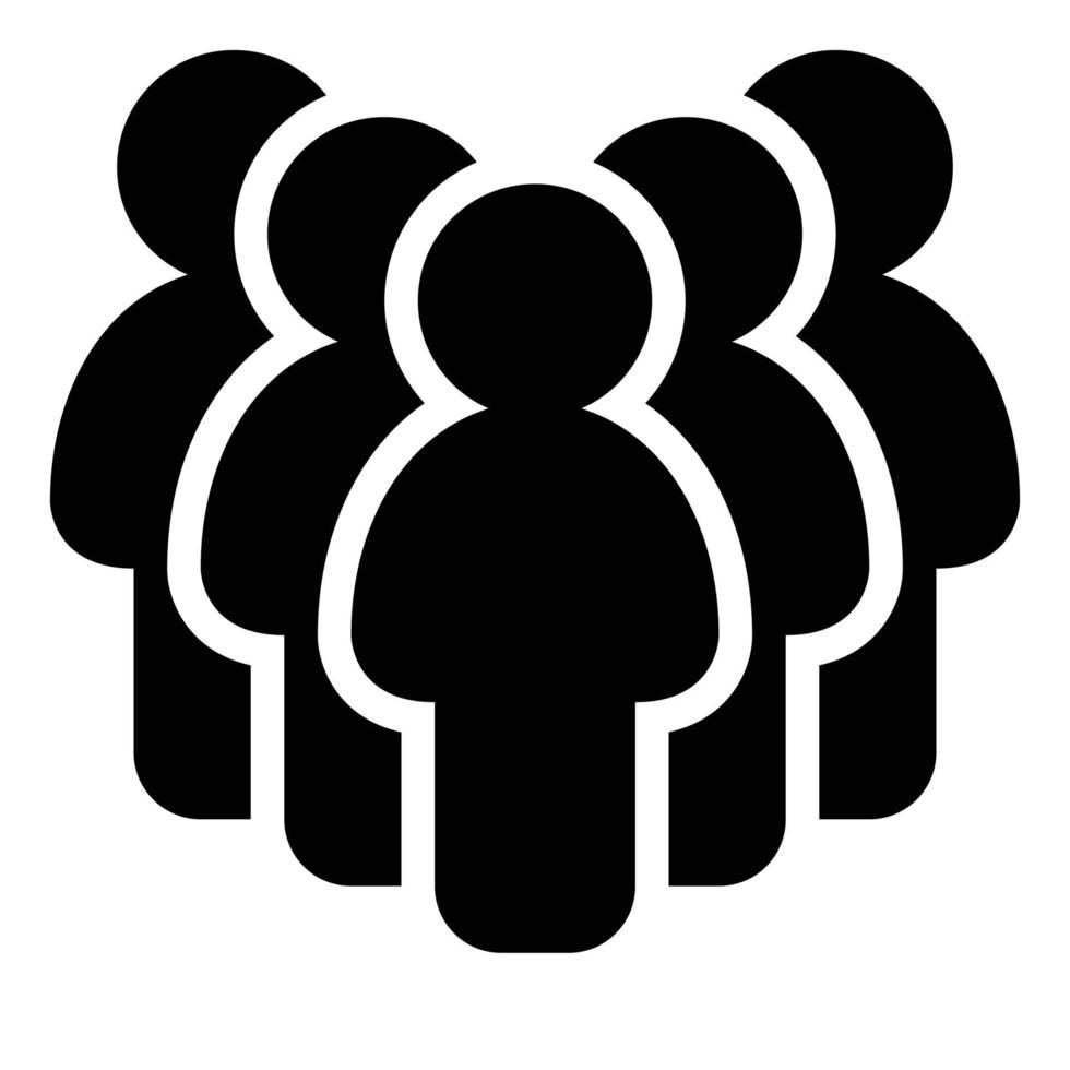 dipendente icona vettore cartello simbolo grafico illustrazione