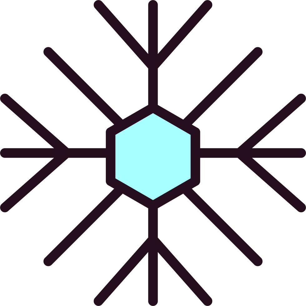 icona vettore fiocco di neve