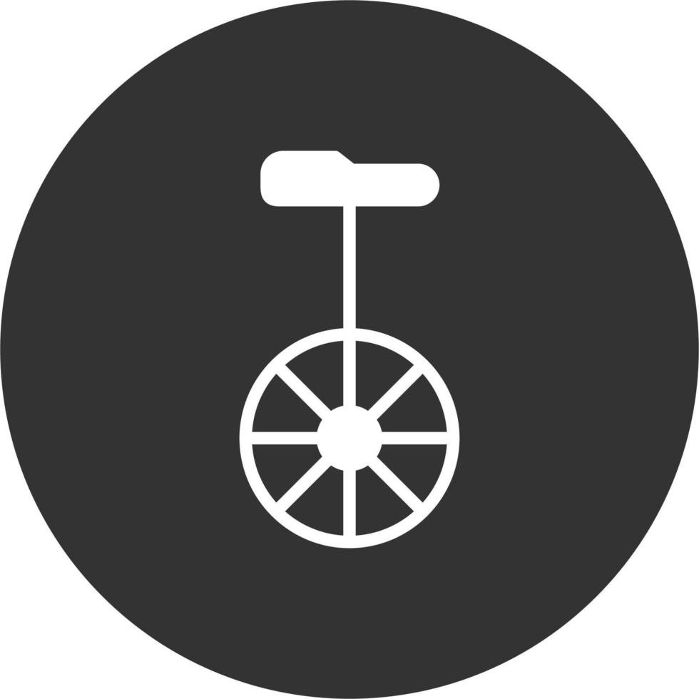 monociclo vettore icona