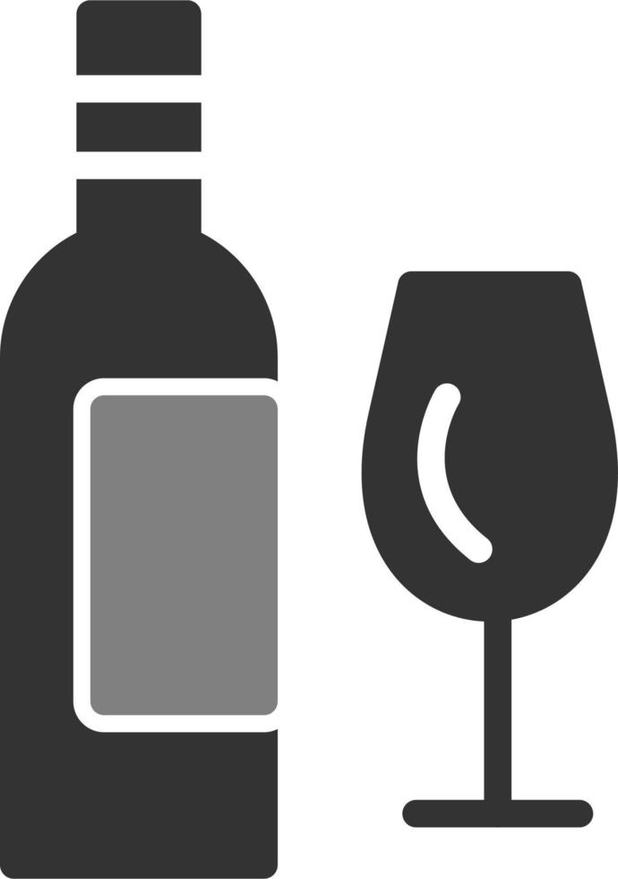 icona del vettore del vino