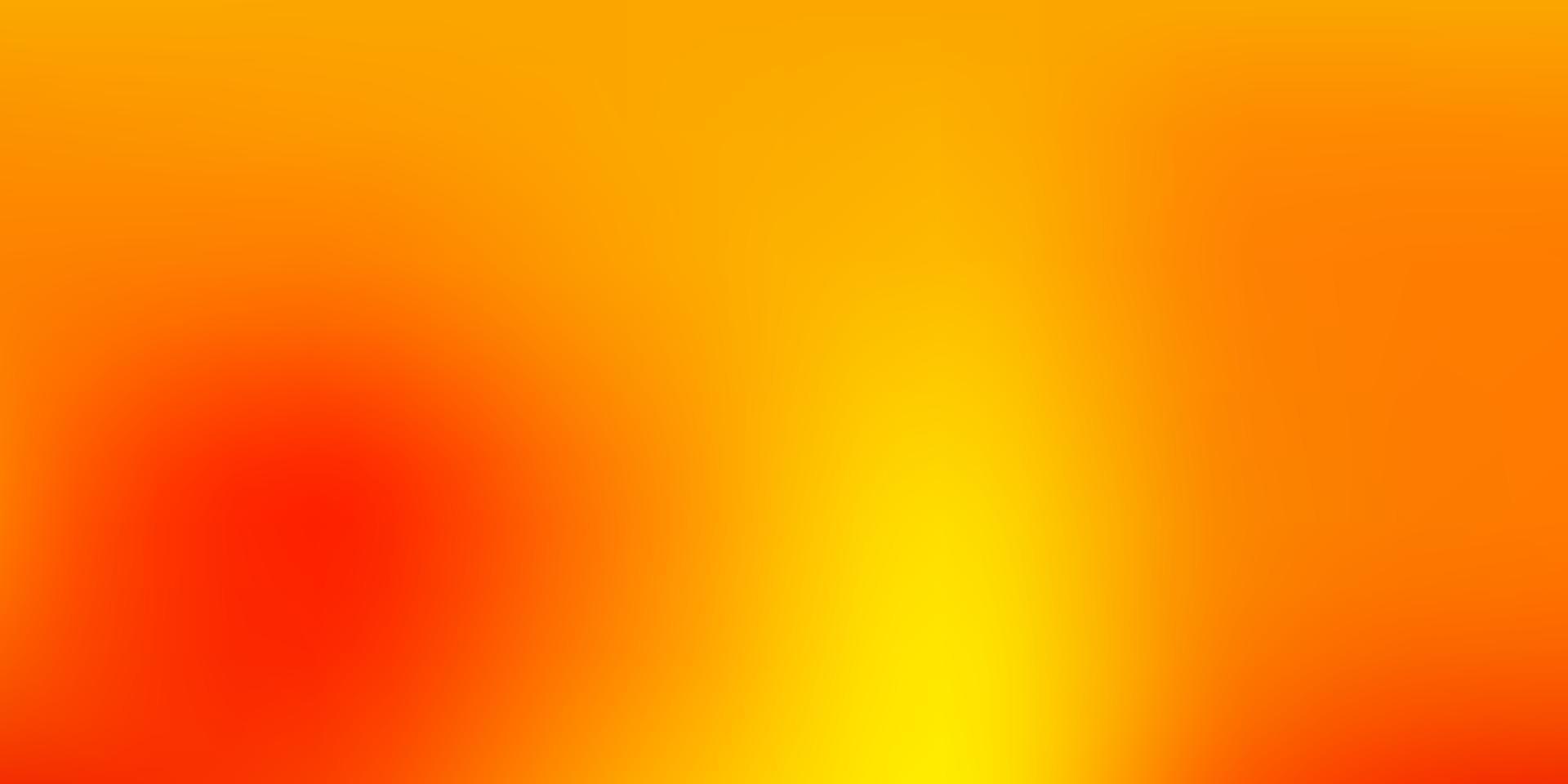 modello sfocato vettoriale arancione chiaro.