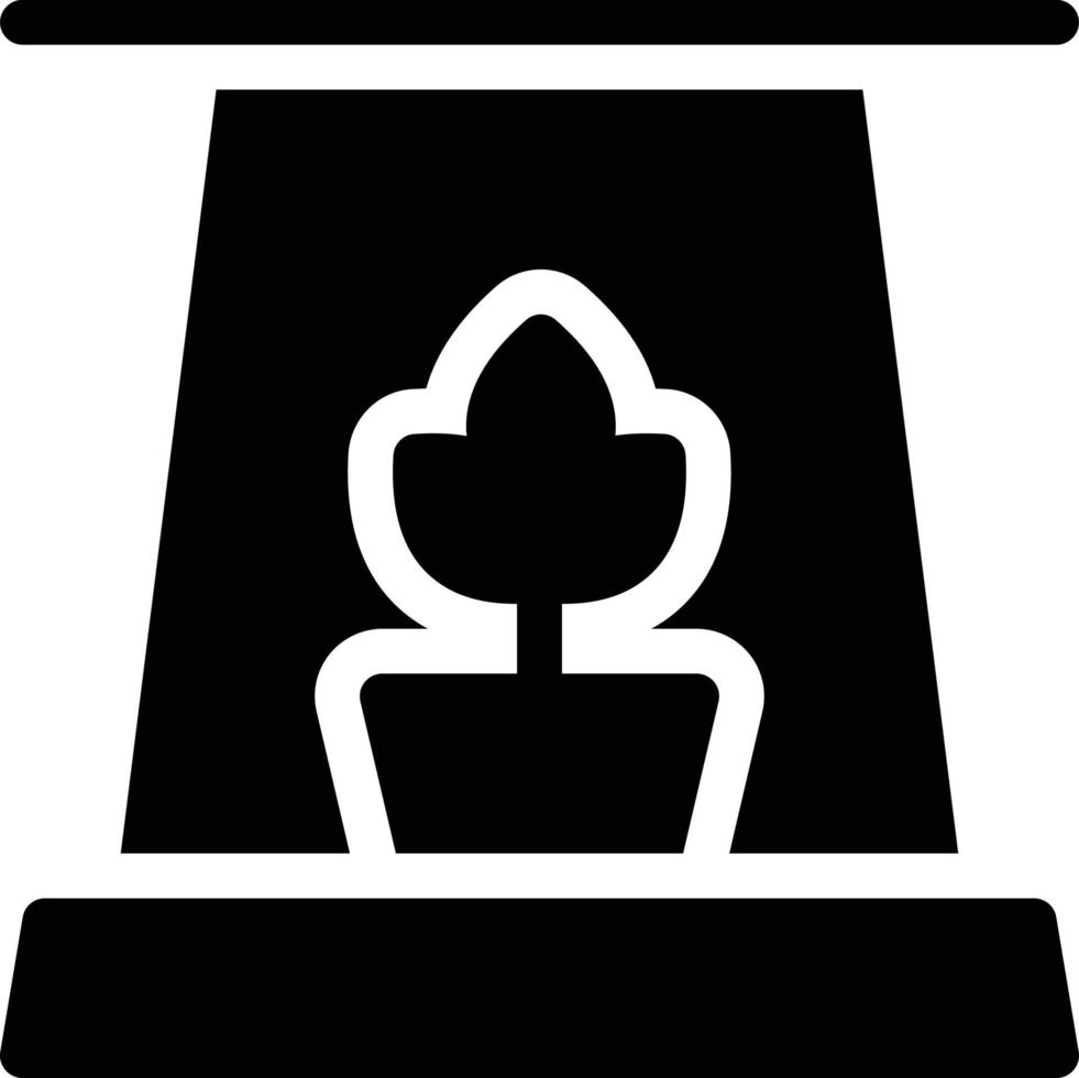 illustrazione vettoriale della pianta su uno sfondo simboli di qualità premium. icone vettoriali per il concetto e la progettazione grafica.