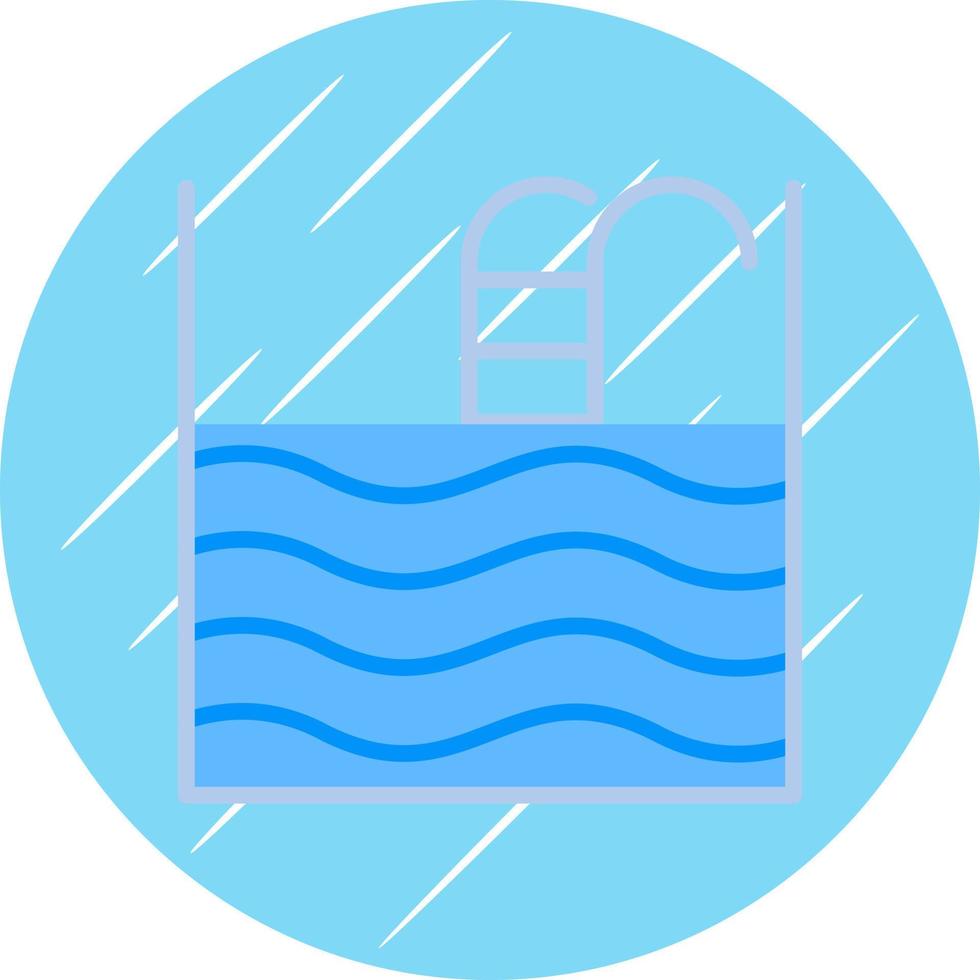 piscina vettore icona design