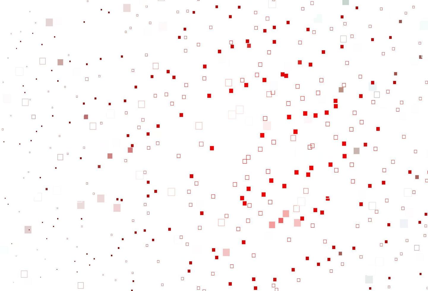 layout vettoriale rosso chiaro con rettangoli, quadrati.