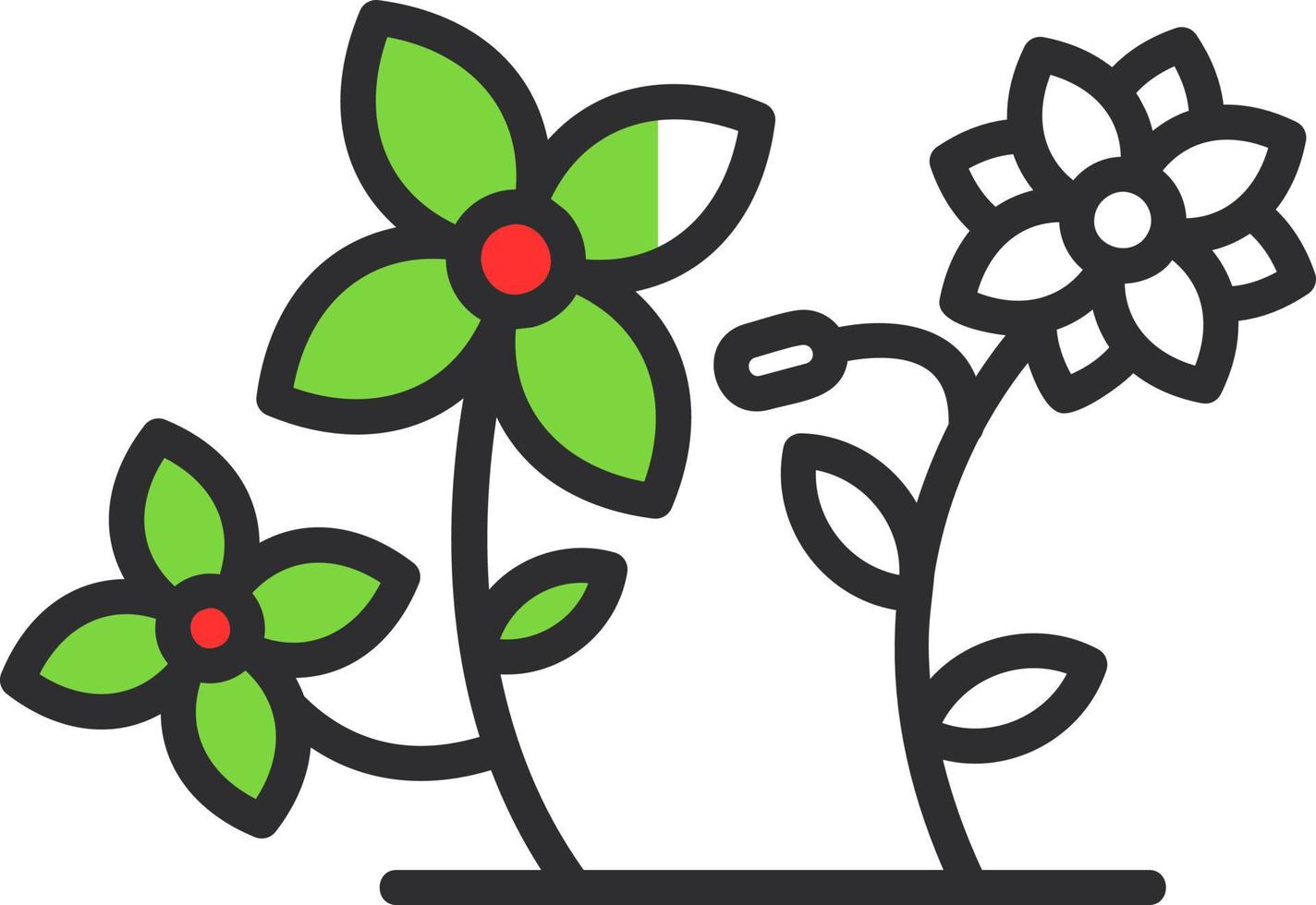 fiori vettore icona design