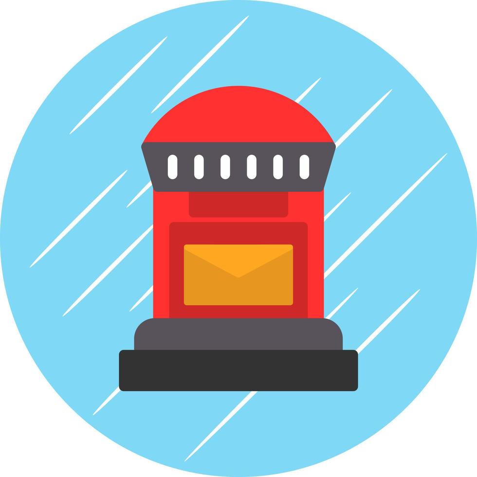 casella postale vettore icona design