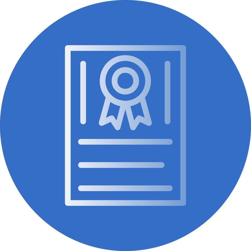 certificazione vettore icona design