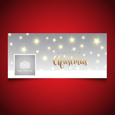 Design della copertina del calendario di Natale vettore