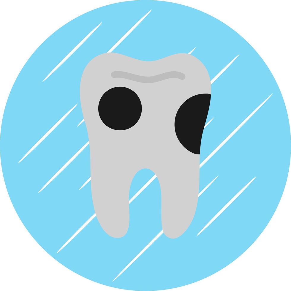 denti vettore icona design