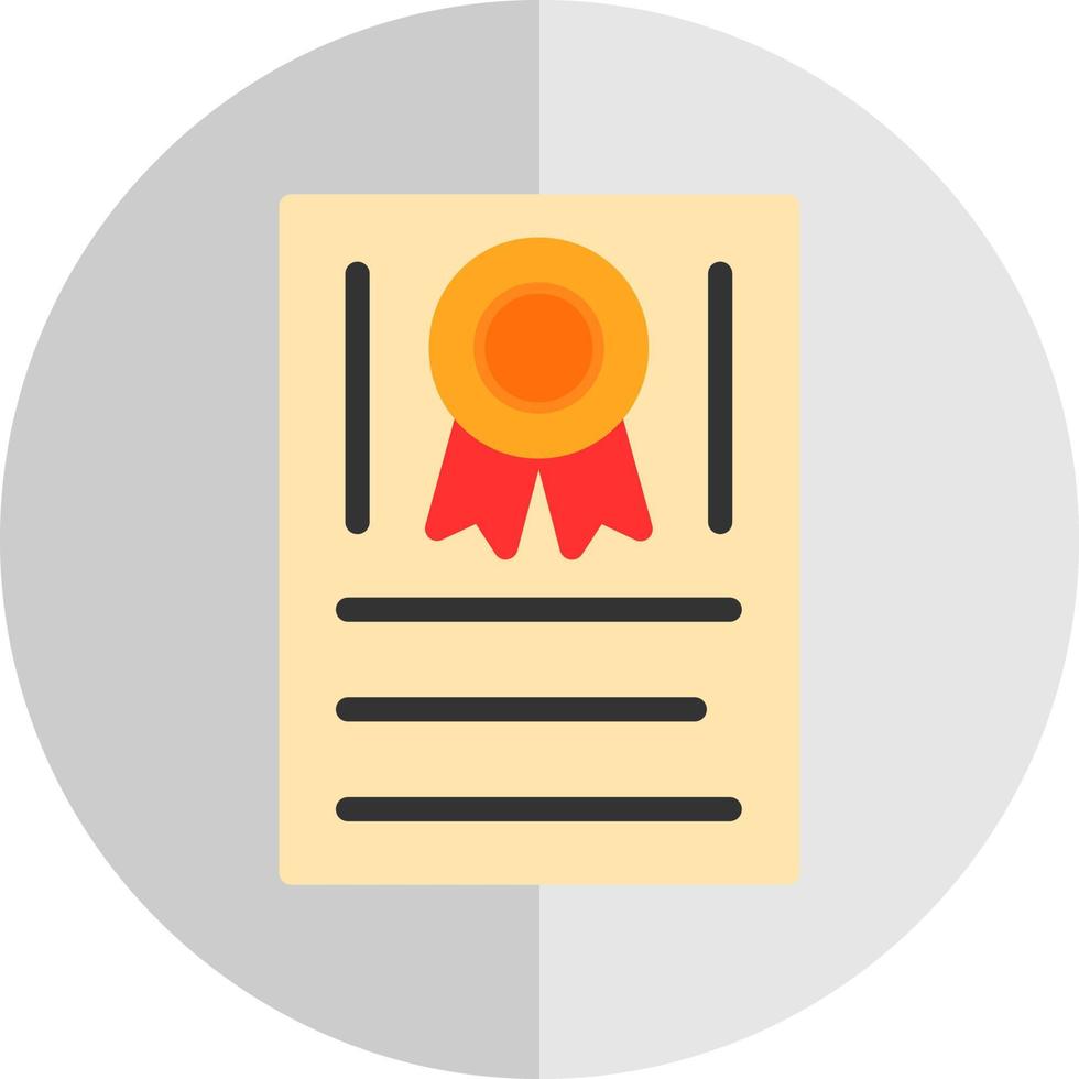 certificazione vettore icona design