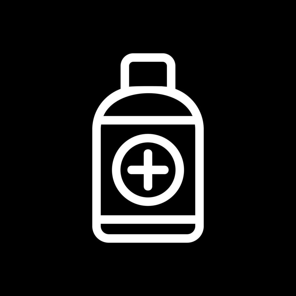 unguento bottiglia vettore icona design