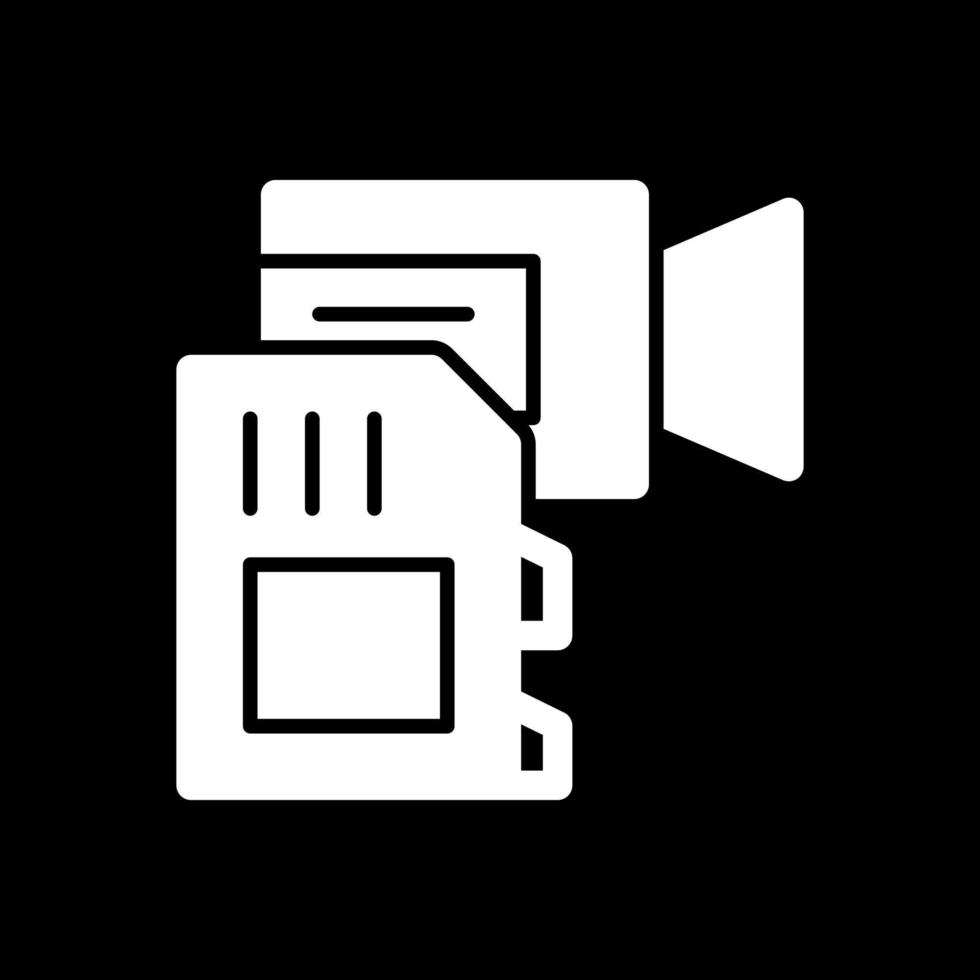 telecamera guidare vettore icona design
