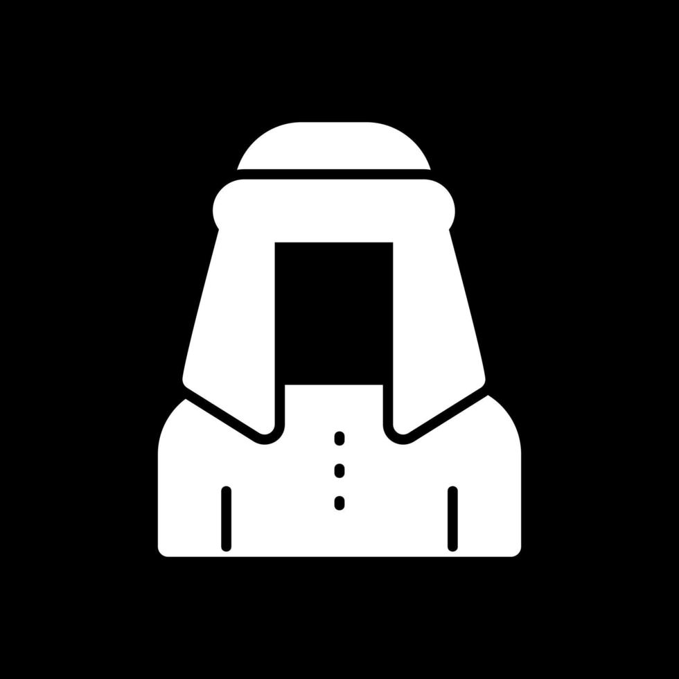 maschio beduino vettore icona design