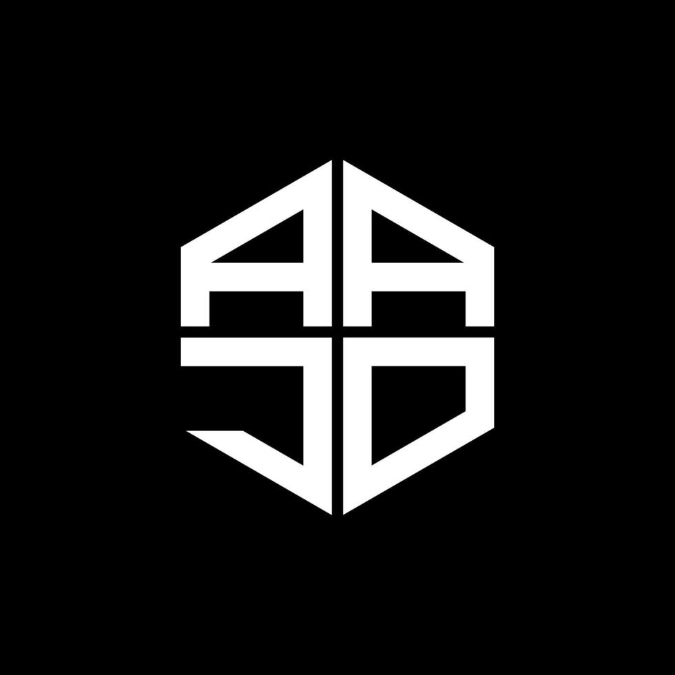 aajo lettera logo creativo design con vettore grafico, aajo semplice e moderno logo.