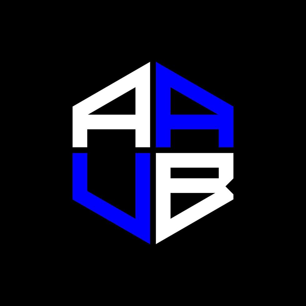 aub lettera logo creativo design con vettore grafico, aub semplice e moderno logo.