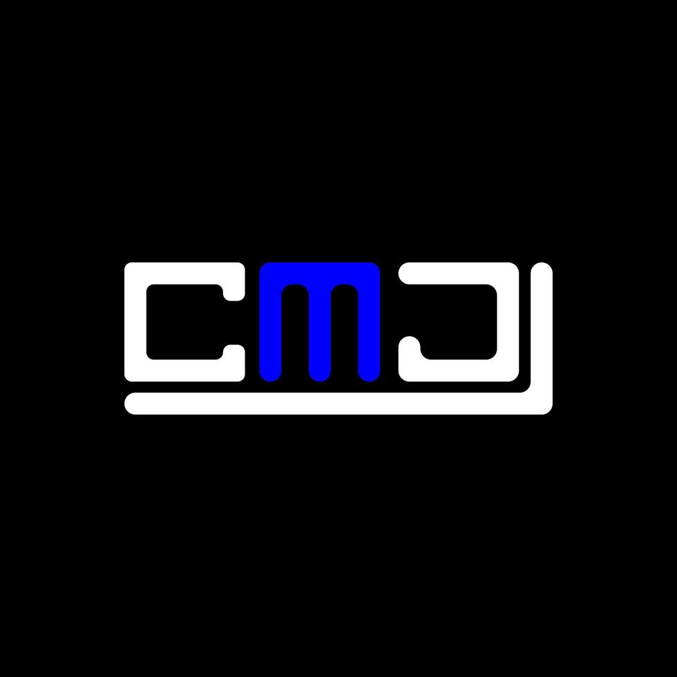 cmj lettera logo creativo design con vettore grafico, cmj semplice e moderno logo.