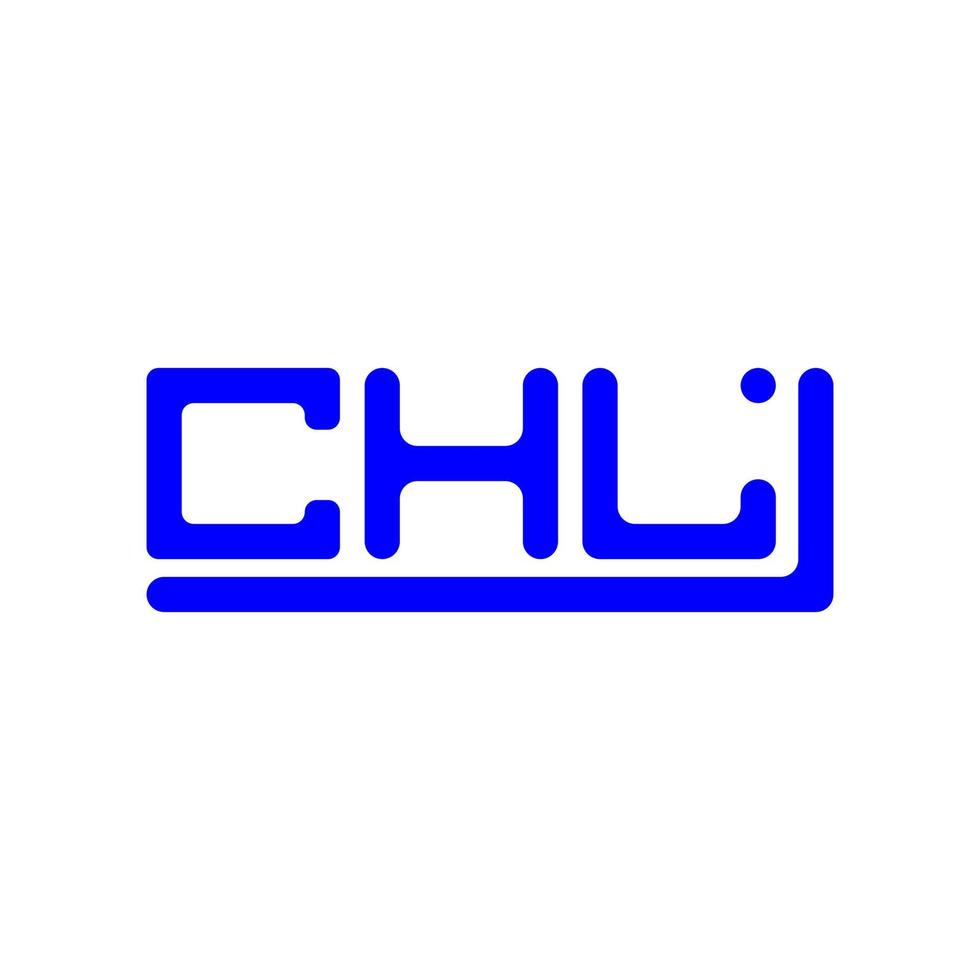 chl lettera logo creativo design con vettore grafico, chl semplice e moderno logo.