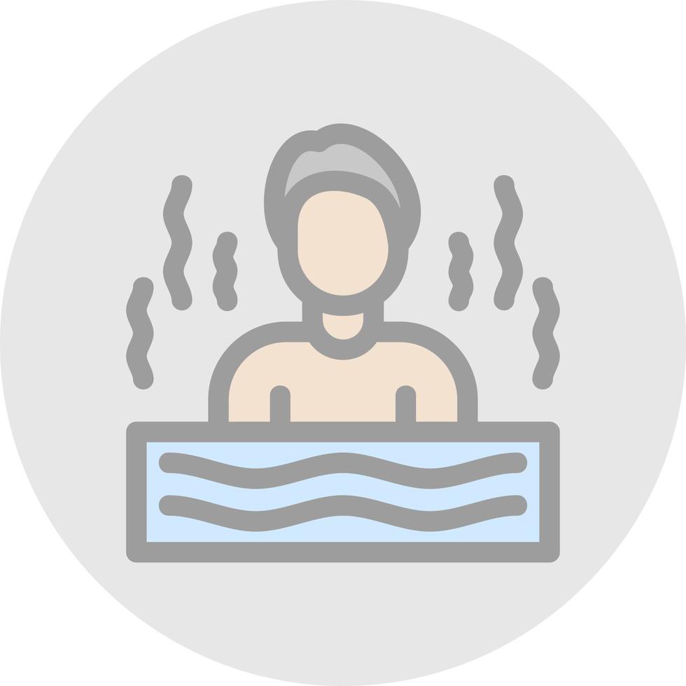sauna vettore icona design