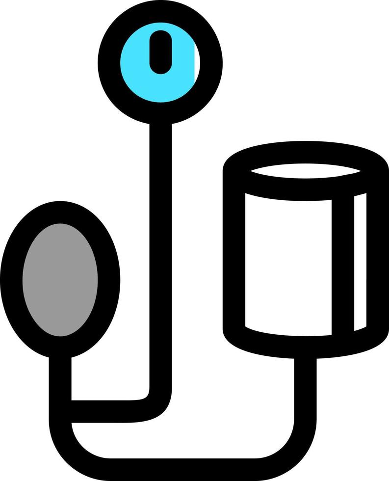 sangue pressione valutare vettore icona design