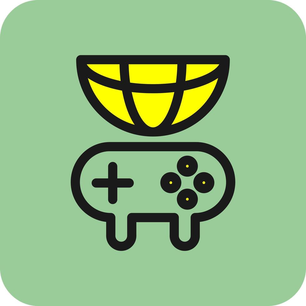 globale gioco vettore icona design