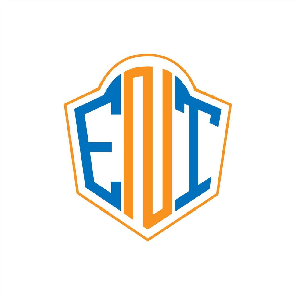 ent astratto monogramma scudo logo design su bianca sfondo. ent creativo iniziali lettera logo. vettore