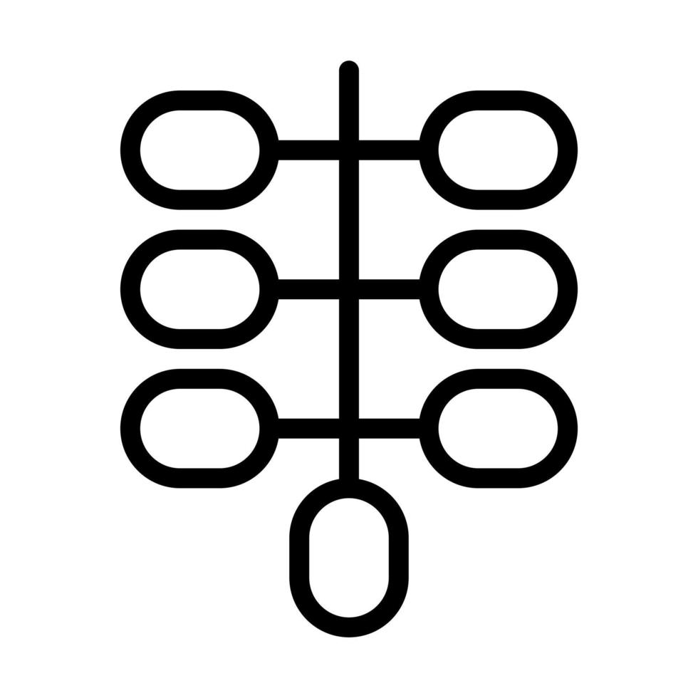 kurma icona schema stile Ramadan illustrazione vettore elemento e simbolo Perfetto.