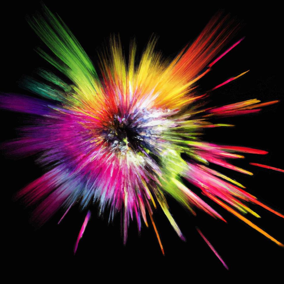 astratto colore spruzzo e esplosione vettore illustrazione. colore spruzzo sfondo per holi Festival