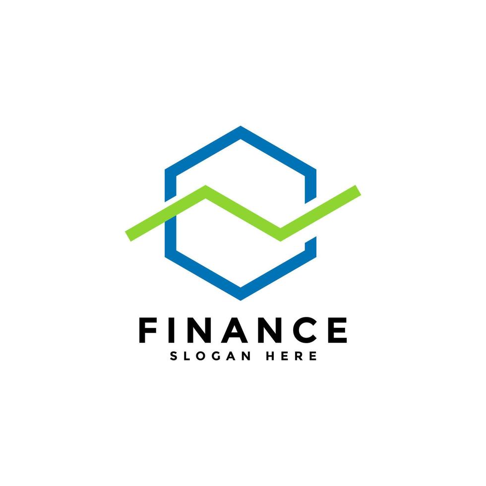 attività commerciale finanza logo modello Perfetto per il tuo attività commerciale e azienda vettore