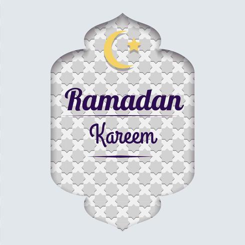 vettore di sfondo ramadan