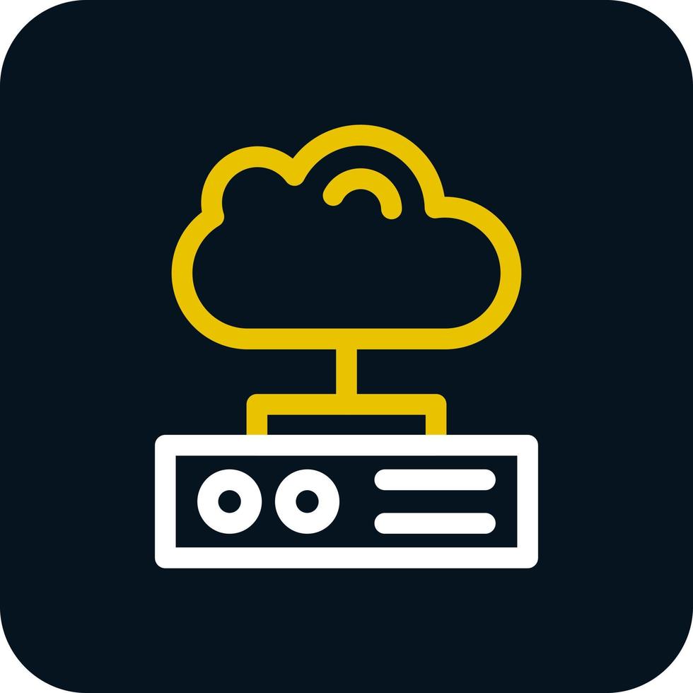 nube Conservazione vettore icona design