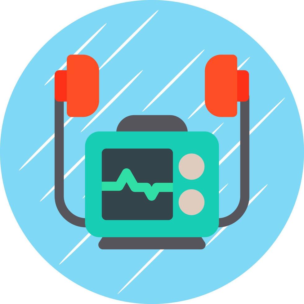 defibrillatore vettore icona design