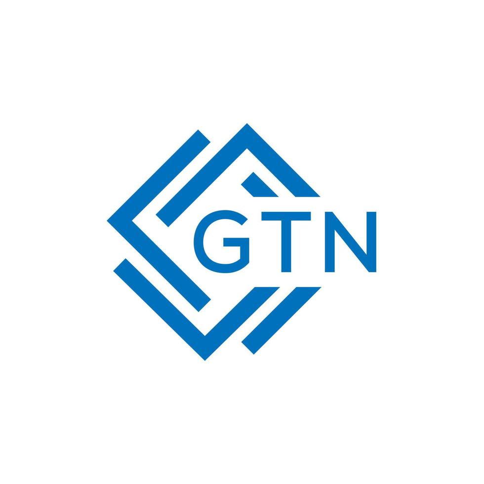 ctn lettera logo design su bianca sfondo. ctn creativo cerchio lettera logo concetto. ctn lettera design. vettore