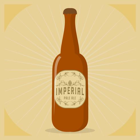 Vettore imperiale Pale Ale Label